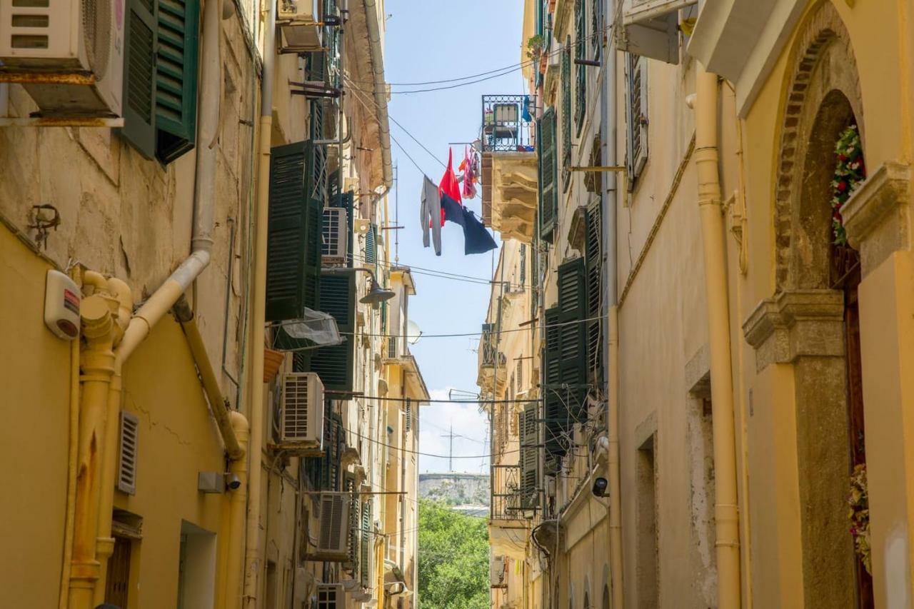 Andrew'S Old Town Apartment By Corfuescapes Corfu  Buitenkant foto