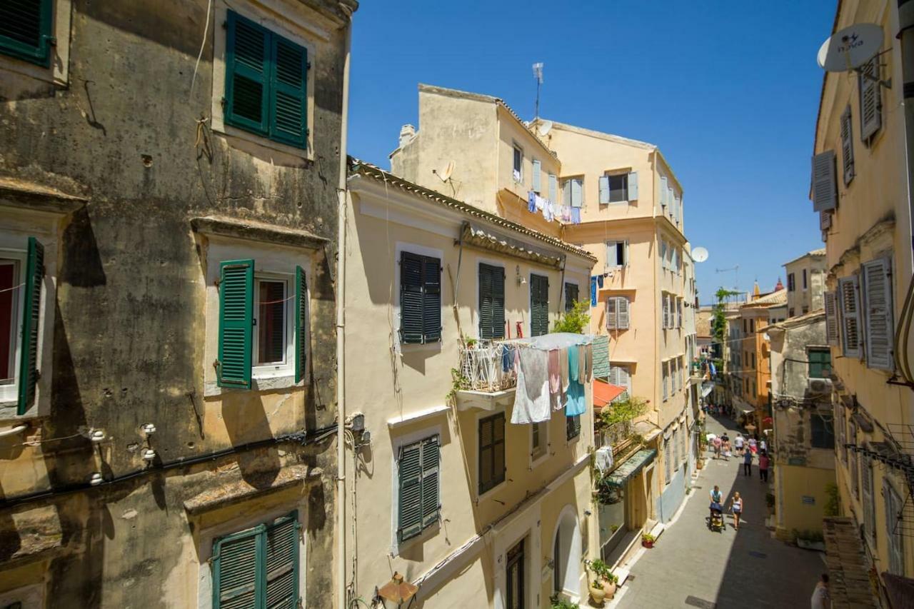 Andrew'S Old Town Apartment By Corfuescapes Corfu  Buitenkant foto